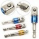 2X (3PCS-aljzat-adapter ütközés beállítva a Hex Shank 1/4 3/8 1/2 hüvelyk színes Színes Ex A2C9