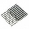 Állítsa be a keményfém végmaró maró keményfém marók szerszámot 10 db 1/8 inch2mm P6V5