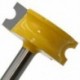 1X (2 db 8 mm-es szár kenu fuvola és gyöngy router bitkészlet famegmunkáló cementált D7R9
