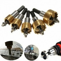 5db 16-30 mm-es nagysebességű acél fúrókészlet Meche vágó hengerricó W6P8 fúrásához