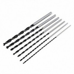 7db X hosszú fa fúrószár készlet 4mm 5mm 6mm 7mm 8mm 10mm 12mm x 300mm Brad Po B8S3