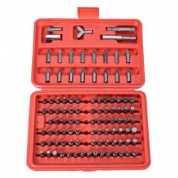 1X (100 db csavarhúzó biztonsági bitkészlet Torx szabotázs csavarok Hex Key Phillips Y2M2