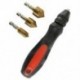 2X (0,5-8 mm kézi sodródású fúrólyuk Mini fúrógép alumínium kézi fúró Keyless Z8H2