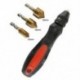 2X (0,5-8 mm kézi sodródású fúrólyuk Mini fúrógép alumínium kézi fúró Keyless Z8H2