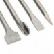 1X (4PCS SDS Plus vésőkészlet lapos horonyfúró kalapácsfúró K3Q3)