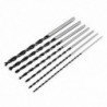 2X (7db X hosszú fa fúrószár készlet 4mm 5mm 6mm 7mm 8mm 10mm 12mm x 300mm Brad H4R4