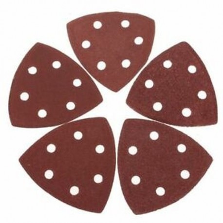 6X (50 db 90mm-es Delta csiszolólap 40-180 g GRIT / Csiszolópapír C9J5)