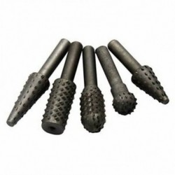 10X (5 db 6 mm-es szárú Rotary Burr Rasp szett famegmunkáló csiszolás Polírozó Sha C4E5