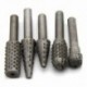 10X (5 db 6 mm-es szárú Rotary Burr Rasp szett famegmunkáló csiszolás Polírozó Sha C4E5