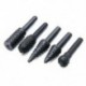10X (5 db 6 mm-es szárú Rotary Burr Rasp szett famegmunkáló csiszolás Polírozó Sha C4E5