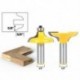 8X (2 db 1/2 hüvelykes szárú bejárati ajtó hosszú rudakhoz való router bit famegmunkáláshoz Cu P6K9