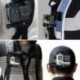 PULUZ For Go Pro kiegészítők 360 fokos hátizsák gyorskioldású kalapcsipesz Fas W8V5