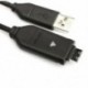 1X (SUC-C3 USB-töltő kábel a Samsung fényképezőgéphez ES65 ES70 ES63 PL150 PL P4G2
