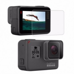 2X (PULUZ GoPro kiegészítőkhez edzett üveg film LCD HD képernyővédő   L1C9