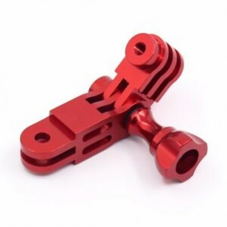 CNC alumínium ötvözet Háromutas forgókaros rögzítő adapter a GOPRO Hero 1 2 3 M9S8 készülékhez