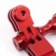 CNC alumínium ötvözet Háromutas forgókaros rögzítő adapter a GOPRO Hero 1 2 3 M9S8 készülékhez
