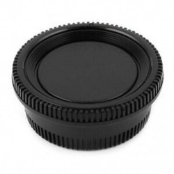 Fekete műanyag kamera burkolat   hátsó lencsevédő sapka a Nikon Digital SLR L6I3 készülékhez