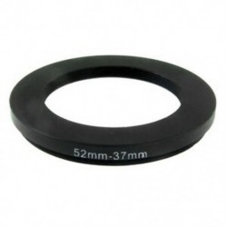 52 mm-37 mm-től 52 mm-től 37 mm-ig fekete Lépés lefelé gyűrűs adapter a T2Z2 fényképezőgéphez