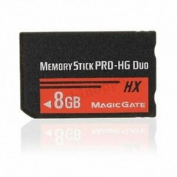 8 GB-os memóriakártya MS Pro Duo HX Flash kártya a Sony PSP Cyberhot Camera G3Q2 fényképezőgéphez