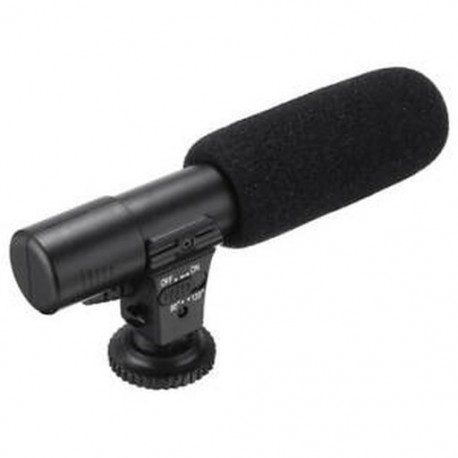3,5 mm-es külső sztereó mikrofon mikrofon a Nikon DSLR fényképezőgéphez, L4O9 videokamera