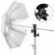 Kamera vaku Speedlite tartó, Professzionális fényképezőgép forgóvilágító állvány Bracke O7E9