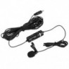 BOYA BY-M1 Lavalier mikrofon iphone DSLR fényképezőgép-kamerához fekete Q1B3 Y8S4