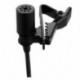 BOYA BY-M1 Lavalier mikrofon iphone DSLR fényképezőgép-kamerához fekete Q1B3 Y8S4