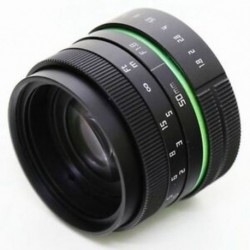 Tükör nélküli 50 mm F1.8 C-objektív APS-C fényképezőgéphez M4 / 3 FX EOSM N1 P / Q M3 M I8B0