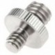 1/4 &quot Hüvely és 3/8&quot  menetes menetes Dupla csavar adapter S7G9