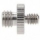 1/4 &quot Hüvely és 3/8&quot  menetes menetes Dupla csavar adapter S7G9