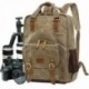 Batik vízálló vászon Digital Slr Photo Hátizsák Tartós Fotós Pad Q7T1