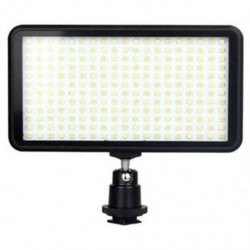 3X (Led 228 folyamatos On Led Panel LED, hordozható tompítható kamera CD9E7