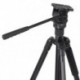 KINGJOY VT-1520 hidraulikus folyadék állvány kamera panel fejű QR lemez DSLR Ca S4C8