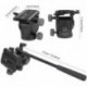 KINGJOY VT-1520 hidraulikus folyadék állvány kamera panel fejű QR lemez DSLR Ca S4C8