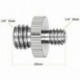 5X (22 darabos kameracsavar adapter 1/4 - 1/4 csavarral 1/4 - 3/8 állványcsavar Ada B3X7