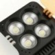 6X (ZIFON 4 LED-es videó fény 5500K / 3200K kamerafényszóró ajtónál a DS K5I2-hez)