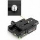 6X (KINGJOY univerzális alumínium gyorskioldó lemez QR lemez adapter 1/4 hüvelykes P4G5