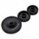 2X (Fotga Standard 38T 43T 65T 0,8 Mod Pitch Gear Set for DP500II S 2S DP300 V6U7