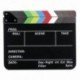 Száraz törlésű rendező filmje Film Clapboard Vágott Akció Jelenet Clapper Board Sl D5X8