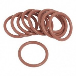 2X (10 PCS 35 mm OD 3,5 mm vastagságú piros szilikon O-gyűrűk Olajtömítések tömítőgyűrű M6A0
