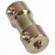 2X (3 mm x 4 mm RC típusú motor tengely sárgaréz tengelykapcsoló csatlakozó adapter Joul M6D4 golyó