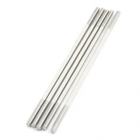 5 db mindkét végén, 2 mm-es menetes, acél főszelep-összekötő rúd, 65 mm hosszú, F3G7