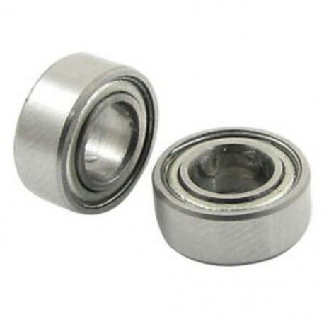5 db 5 x 10 x 4 mm-es fém miniatűr mélyhoronyú golyóscsapágy, Radial MR10 X6E3
