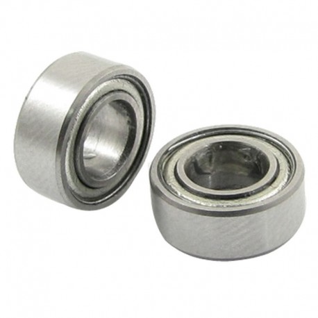 5 db 5 x 10 x 4 mm-es fém miniatűr mélyhoronyú golyóscsapágy, Radial MR10 Y0M7