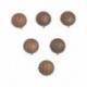 1X (100 darabos bronz tónusú táska, kerek faragású virágtartó, DIY szegecs 11x6.5mm Z9G9)