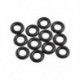 2X (12 x 7,5 mm 2,0 mm vastagságú gumi O-gyűrű tömítés tömítések U6M3)