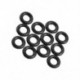2X (12 x 7,5 mm 2,0 mm vastagságú gumi O-gyűrű tömítés tömítések U6M3)