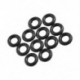 2X (12 x 7,5 mm 2,0 mm vastagságú gumi O-gyűrű tömítés tömítések U6M3)