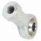 1X (forgó gömbcsatlakozó menetes csatlakozórúd csapágypersely 8 mm-es lyuk Dia D2M3)