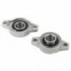 KFL002 FL002 ön igazító párnablokk peremcsapágy 15mm 2PCS Y7A4 Z2V2 U7M0